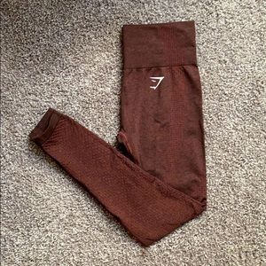 Gymshark brown marl vital seamless legging
